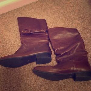 Brown boots